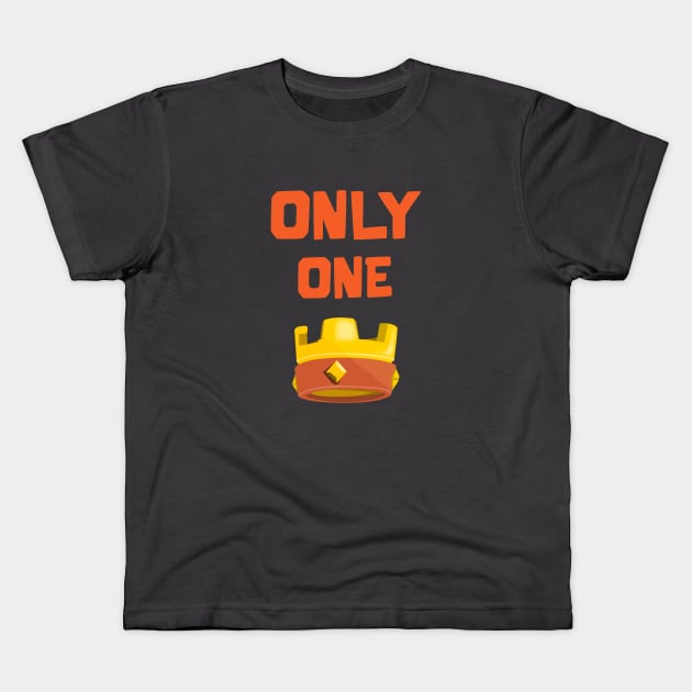 Only one Kids T-Shirt by Marshallpro